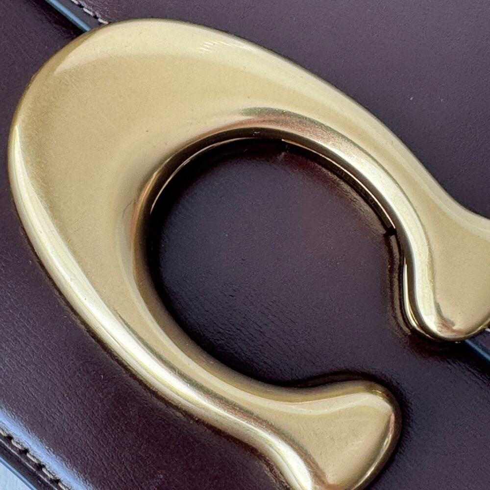 Coach Idol Shoulder Bag In Maple Oversea Exclusive CM157 - Picture 8 of 15